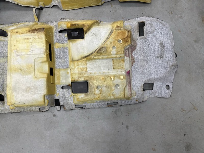 Ковер пола Kia Ceed 2 2015 SW