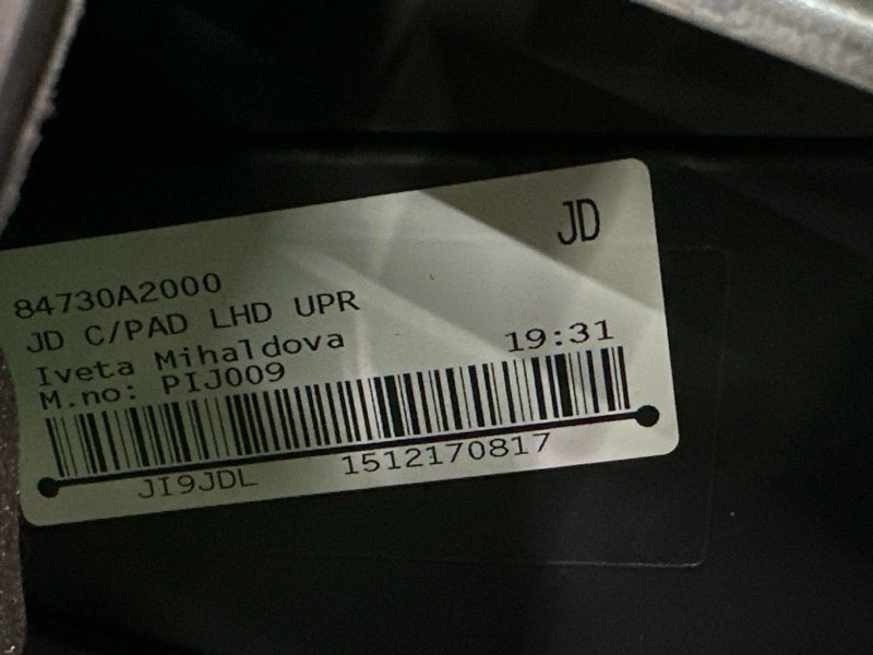 Безопасность в сборе Kia Ceed 2 2015 SW