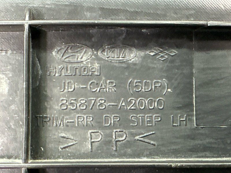 Накладка порога внутренняя Kia Ceed 2 2015 SW