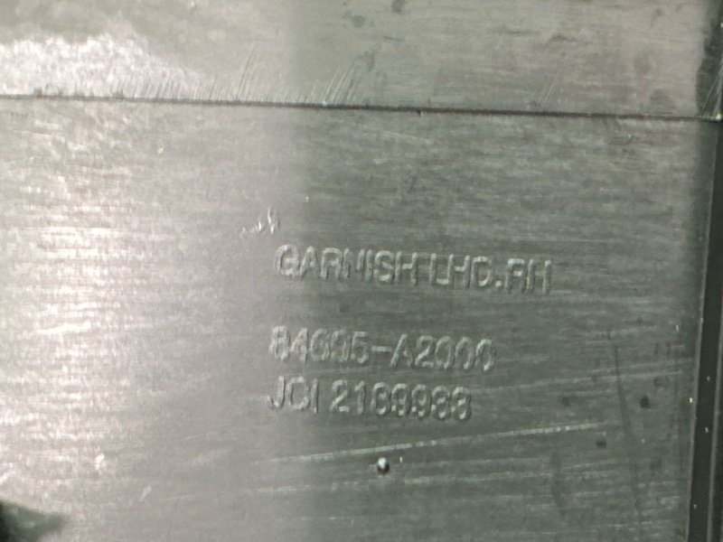 Накладка центральной консоли Kia Ceed 2 2015 SW