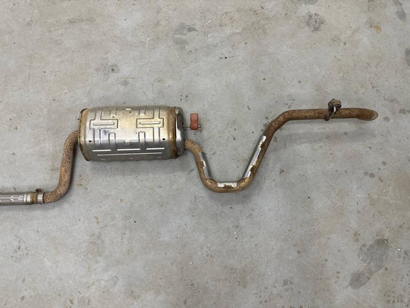 Глушитель в сборе Kia Ceed 2 2015 SW