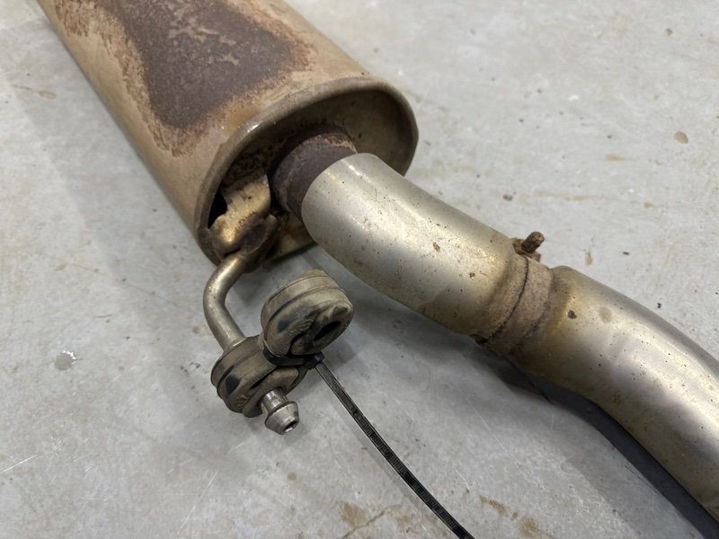 Глушитель в сборе Kia Ceed 2 2015 SW