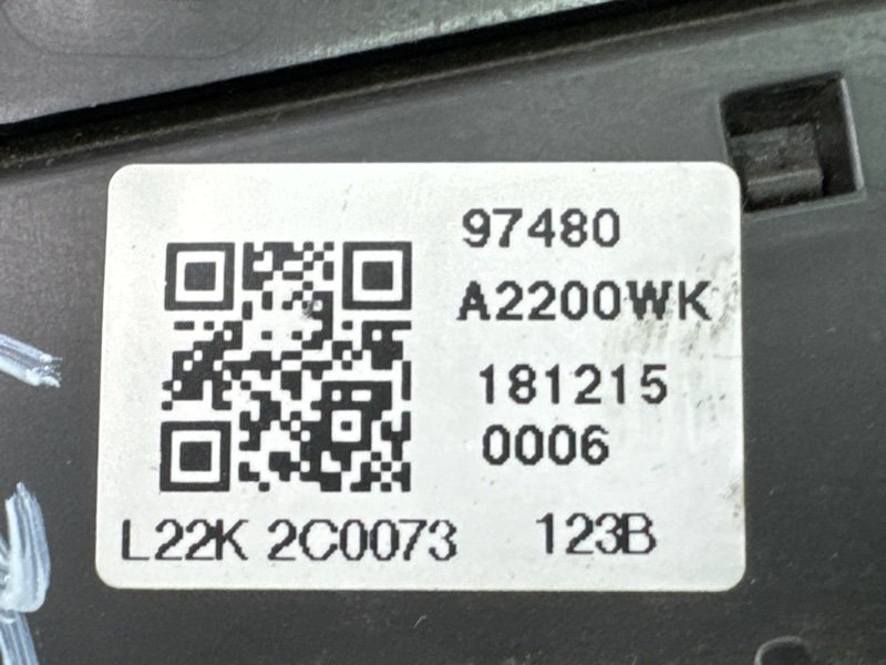 Дефлектор воздушный Kia Ceed 2 2015 SW