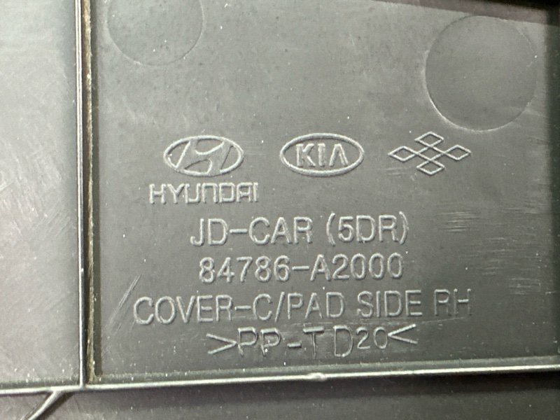 Накладка торпедо боковая Kia Ceed 2 2015 SW