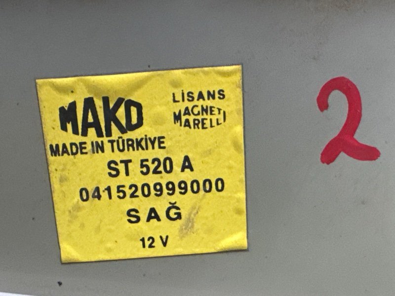 Фонарь в крышку багажника Fiat Albea