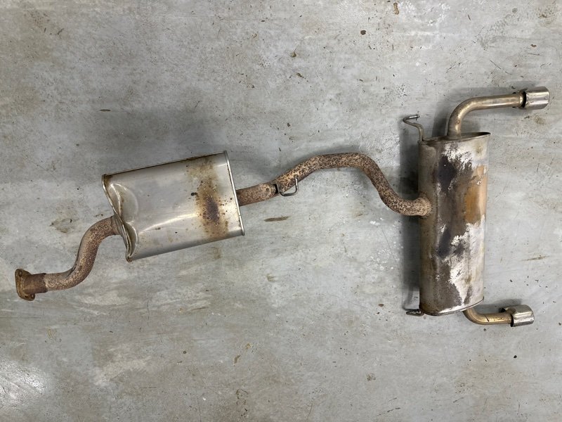 Глушитель основной Ford Kuga 2013 SUV