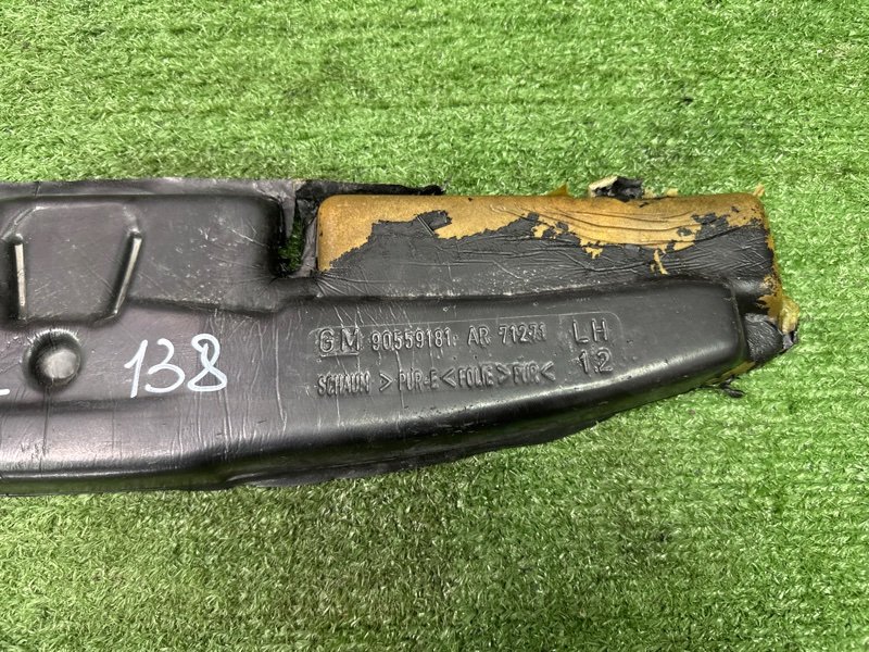 Пыльник крыла Opel Astra G