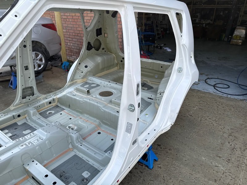 Порог со стойкой Kia Soul 2014 SW