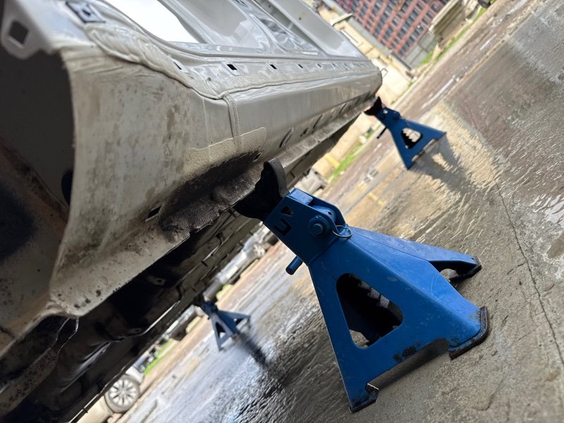 Порог со стойкой Kia Soul 2014 SW