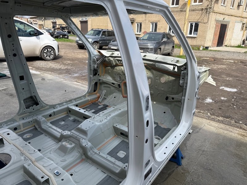 Порог со стойкой Kia Soul 2014 SW