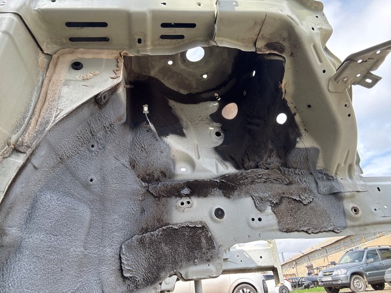 Четверть (лонжерон) Kia Soul 2014 SW