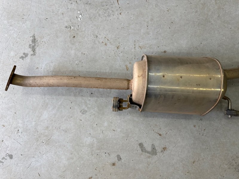 Глушитель основной Kia Soul 2014 SW