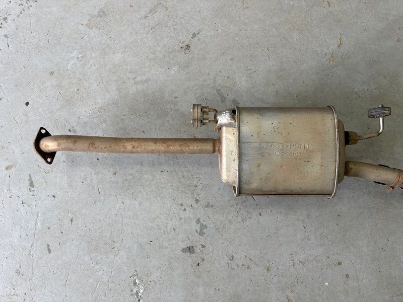 Глушитель основной Kia Soul 2014 SW