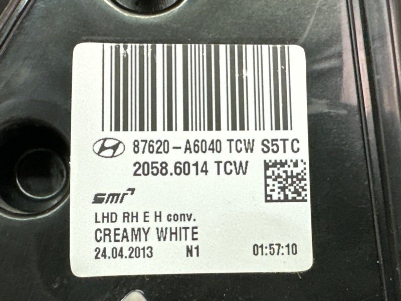 Зеркало заднего вида Hyundai i30 2013