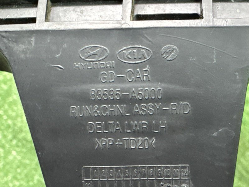 Направляющая стекла двери Hyundai i30 2013