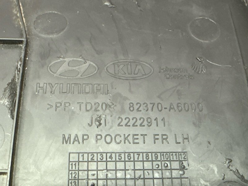 Обшивка двери Hyundai i30 2013