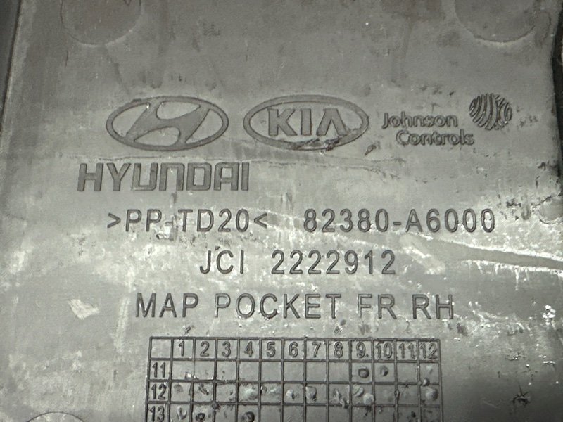 Обшивка двери Hyundai i30 2013