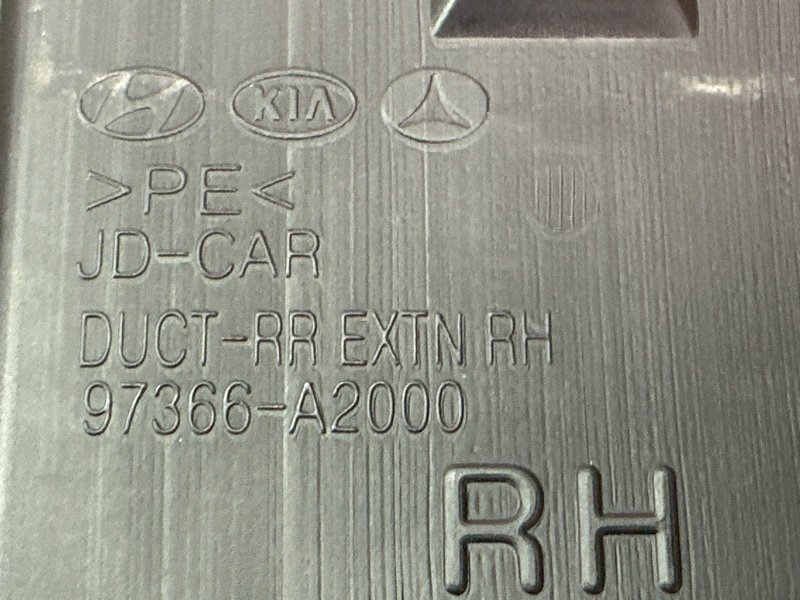 Воздуховод пола Hyundai i30 2013