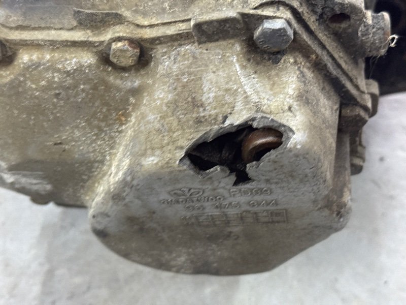 МКПП 5 ст. с повреждениями Chevrolet Lacetti