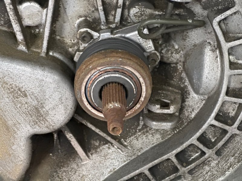 МКПП 5 ст. с повреждениями Chevrolet Lacetti