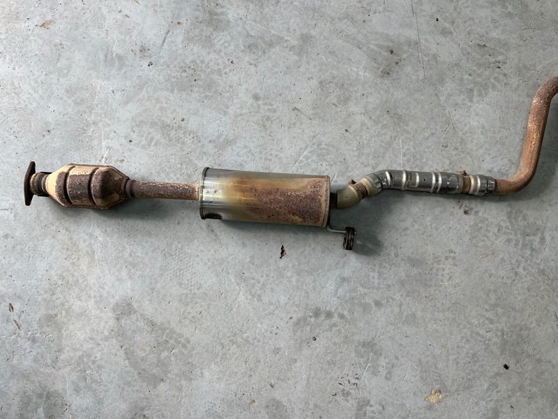 Глушитель в сборе Hyundai i30 2013