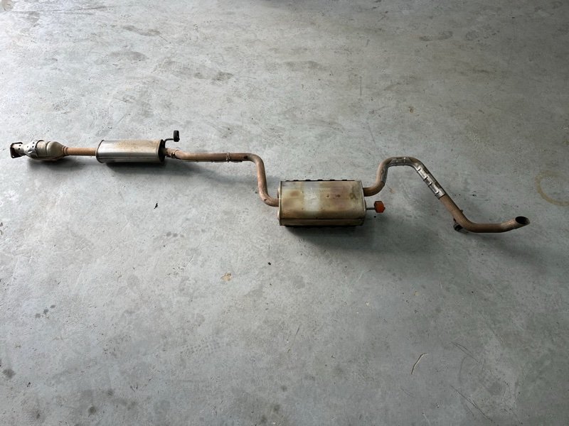 Глушитель в сборе Hyundai i30 2013