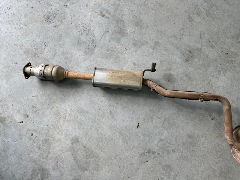 Глушитель в сборе Hyundai i30 2013