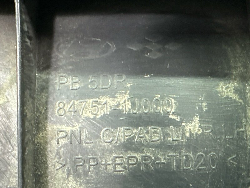 Накладка торпедо Hyundai I20