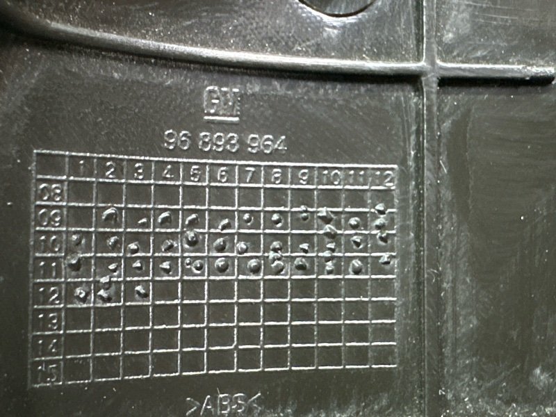 Накладка зеркала заднего вида Chevrolet Cruze