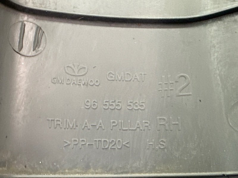 Накладка стойки лобового стекла Chevrolet Lacetti