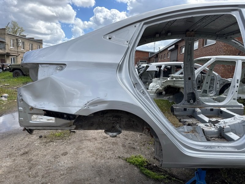 Задняя часть порога (сапог) Hyundai Solaris 1 2013 RB