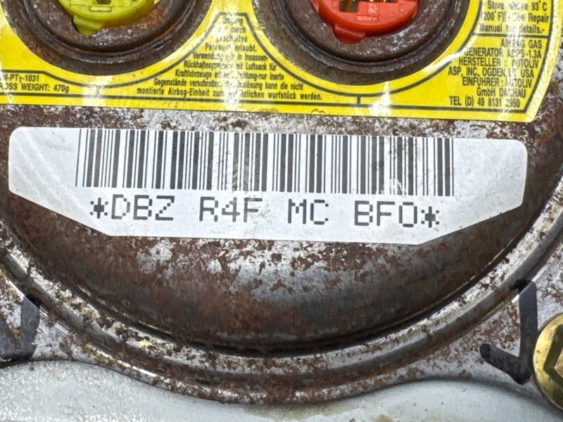 Подушка безопасности в руль mazda mazda 3 BK