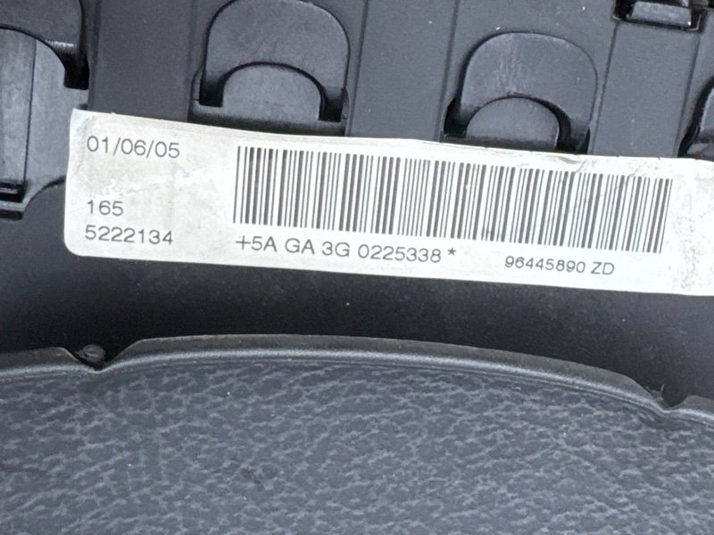 Подушка безопасности в руль Peugeot 407