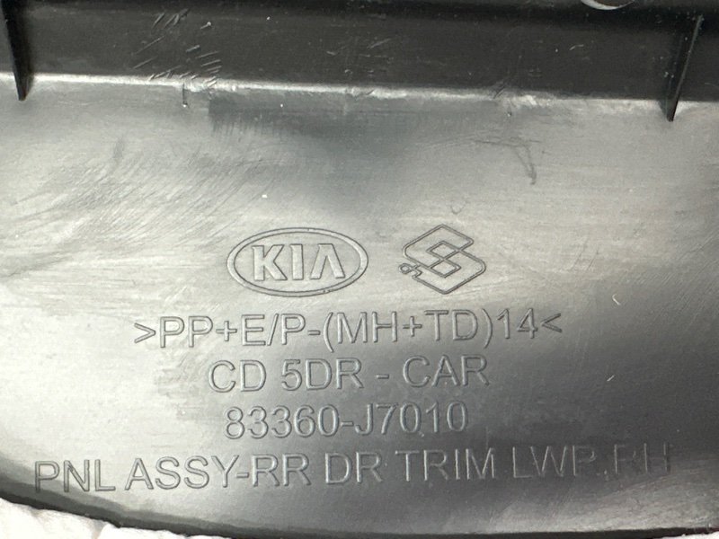 Обшивка двери Kia Ceed 3 2018 CD