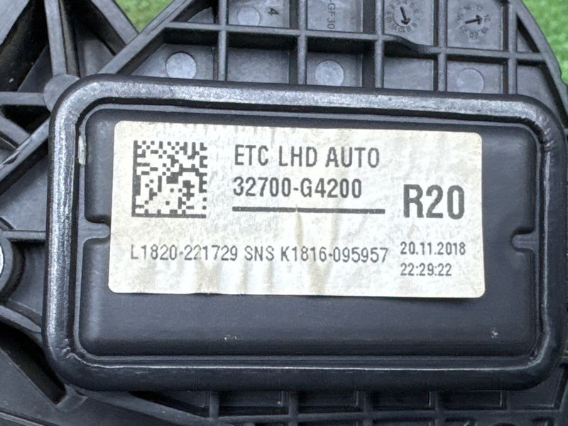 Педаль газа электронная Kia Ceed 3 2018 CD