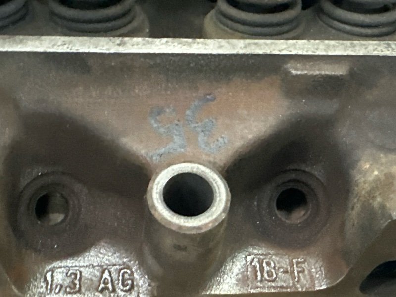 Головка блока цилиндров (ГБЦ) Ford Ka