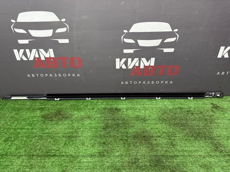 Уплотнитель стекла наружный(Бархотка) Хром Kia Ceed 3 2018 CD