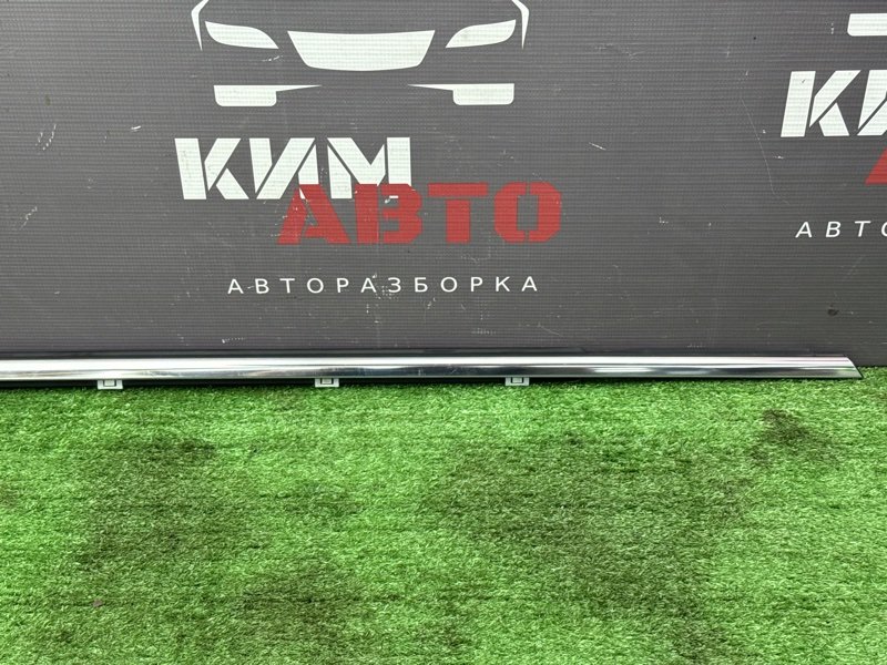Уплотнитель стекла наружный(Бархотка) Хром Kia Ceed 3 2018 CD