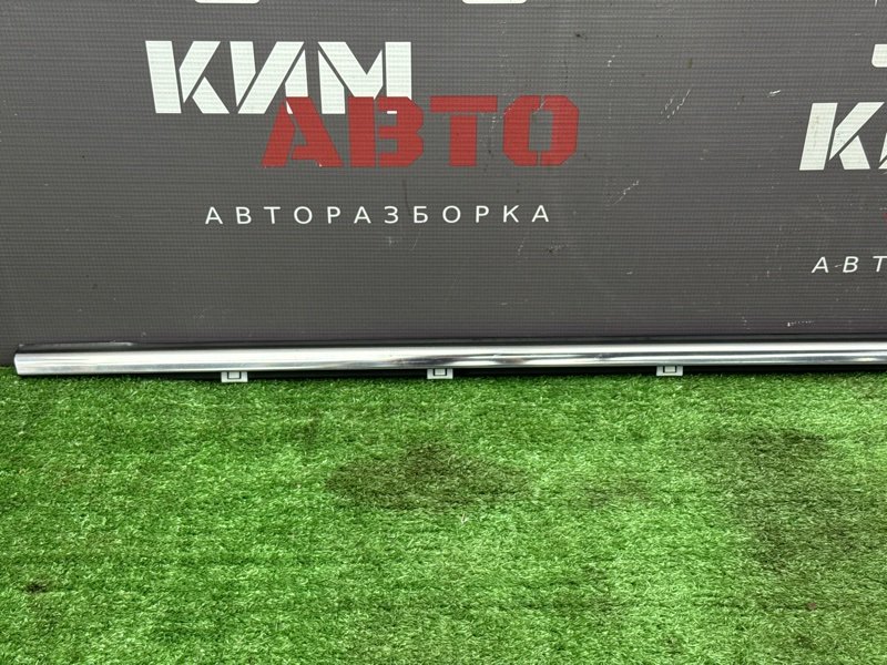 Уплотнитель стекла наружный(Бархотка) Хром Kia Ceed 3 2018 CD