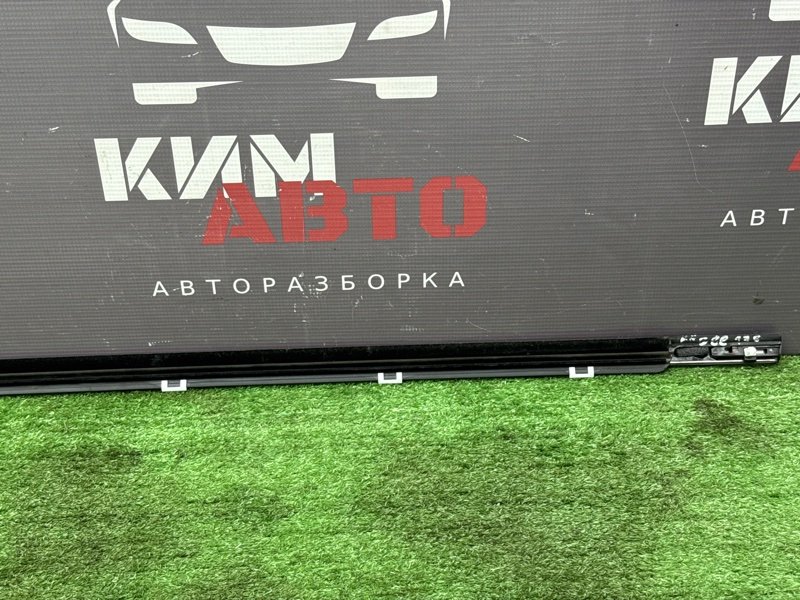 Уплотнитель стекла наружный(Бархотка) Хром Kia Ceed 3 2018 CD
