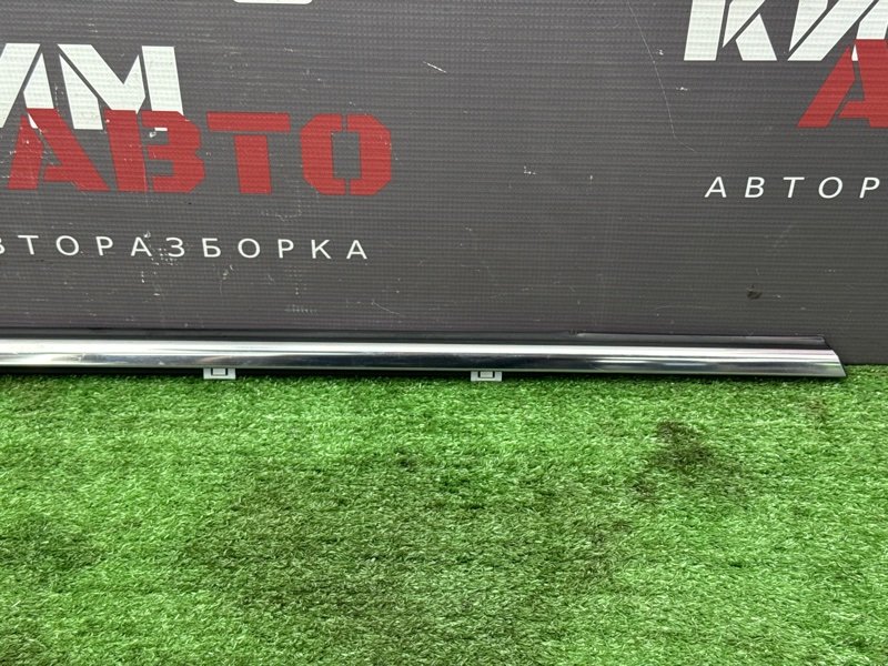 Уплотнитель стекла наружный(Бархотка) Хром Kia Ceed 3 2018 CD