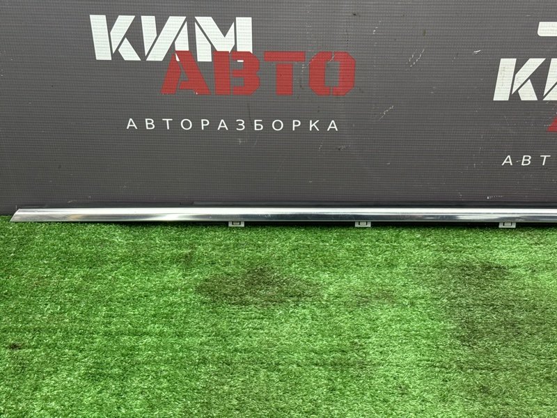 Уплотнитель стекла наружный(Бархотка) Хром Kia Ceed 3 2018 CD