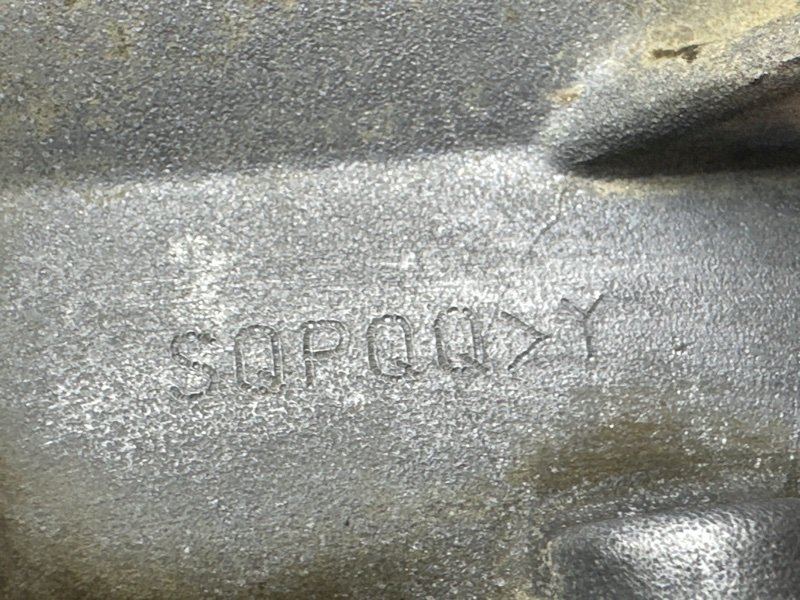 Поддон картера масляный Peugeot 206