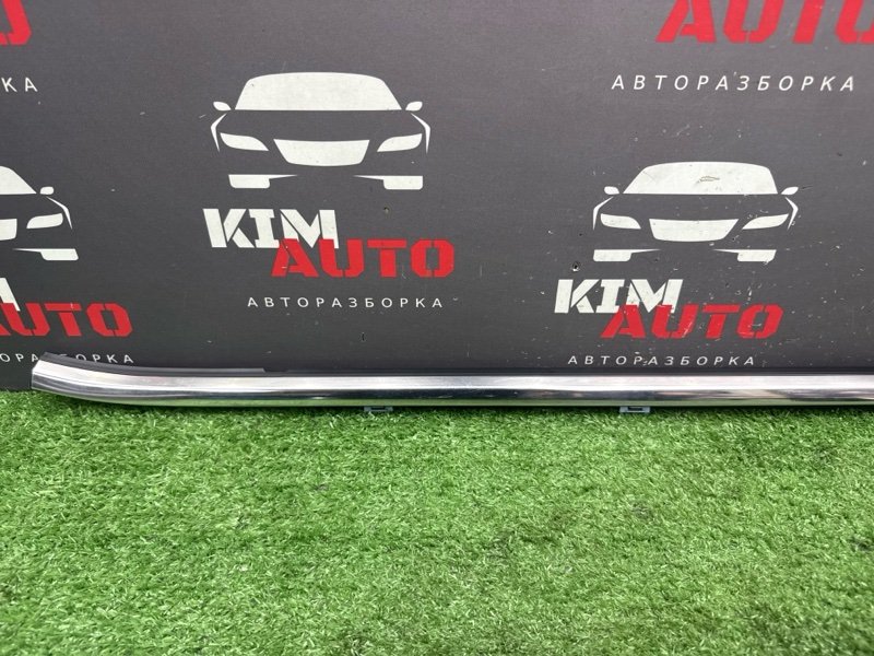 Уплотнитель стекла наружный(Бархотка) Хром Kia Sportage 4 2017