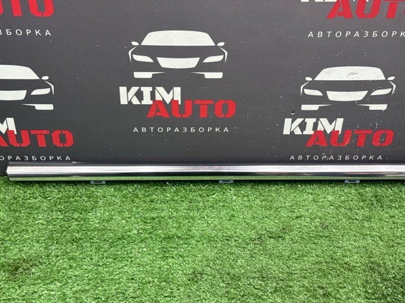 Уплотнитель стекла наружный(Бархотка) Хром Kia Sportage 4 2017