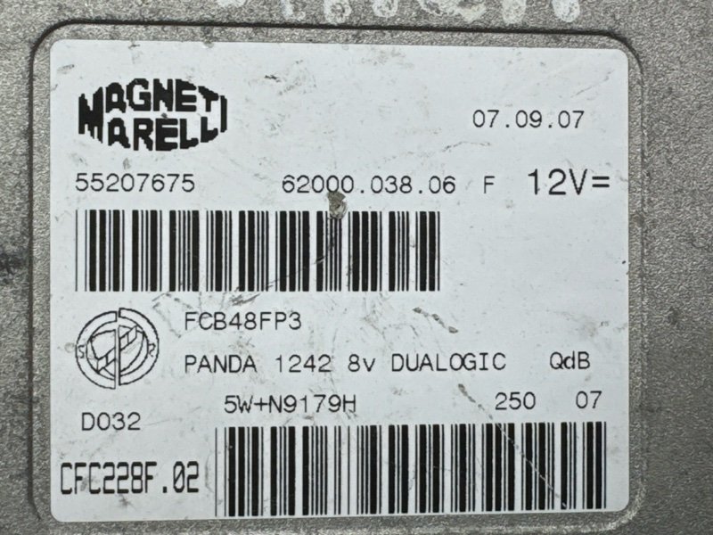 Блок управления АКПП Fiat Panda