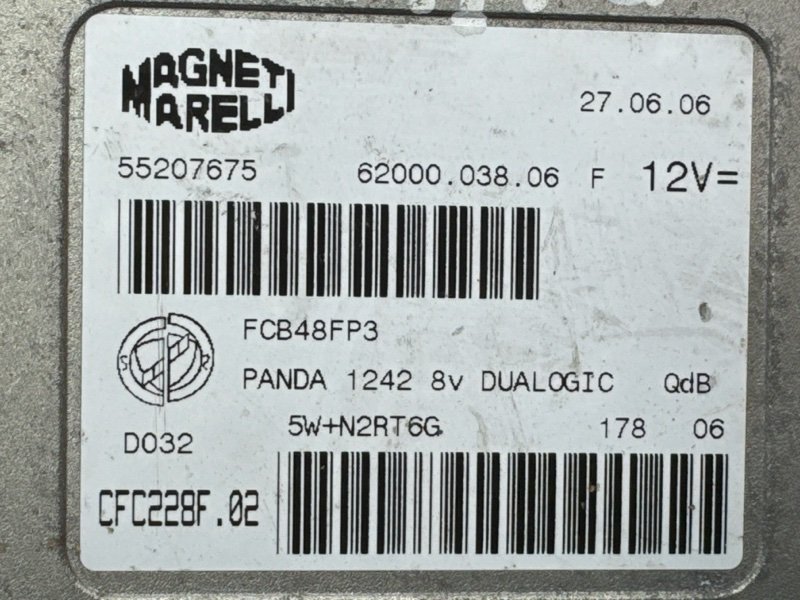 Блок управления АКПП Fiat Panda