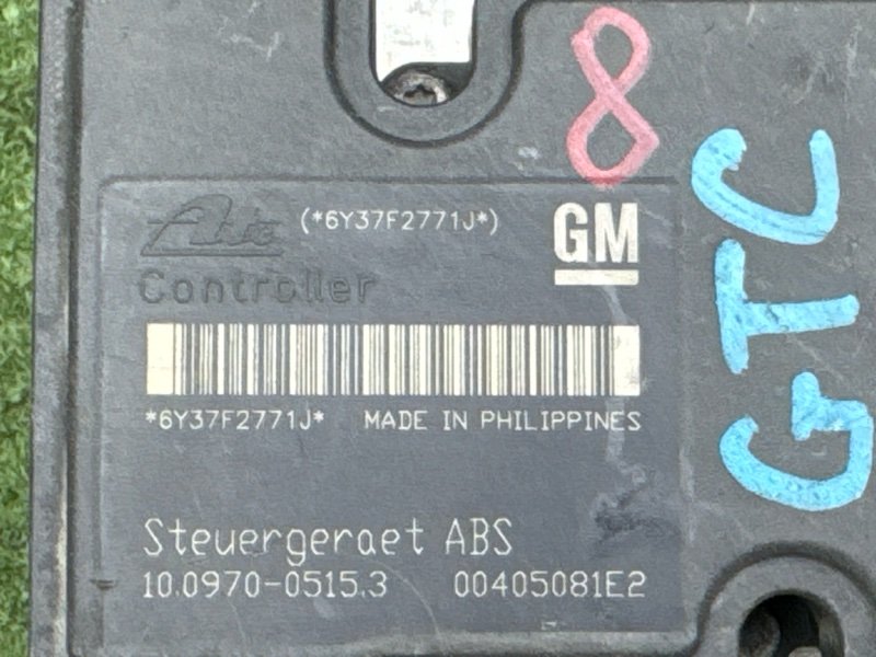 Блок ABS Opel Astra GTC
