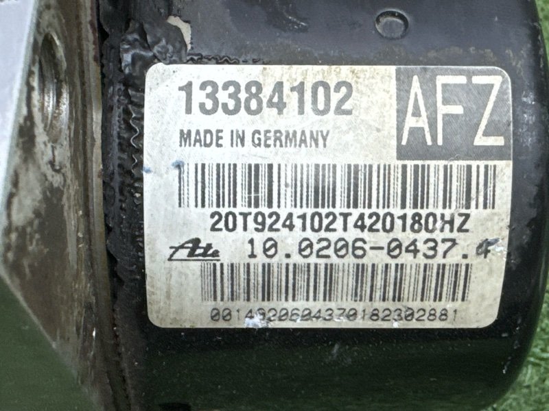 Блок ABS Opel Astra J
