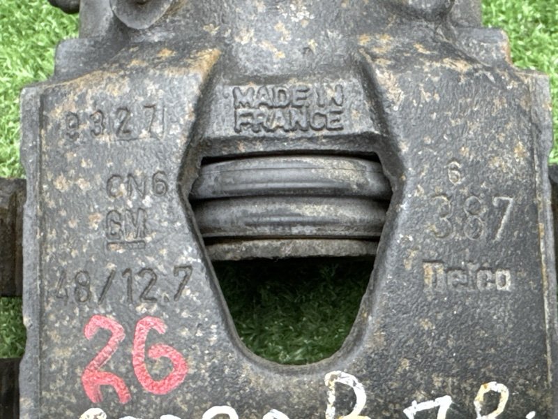 Суппорт тормозной Opel Corsa B